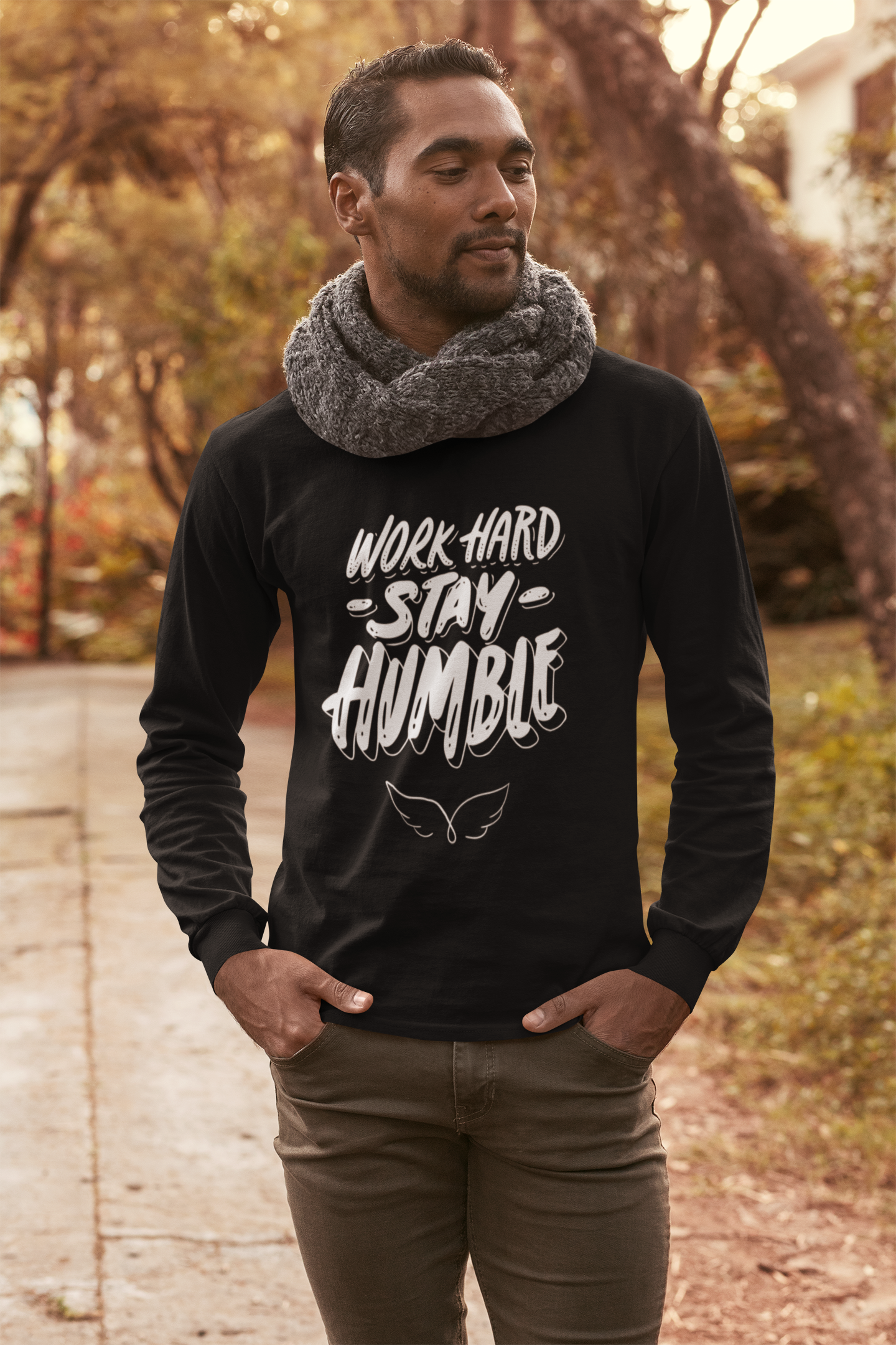 work hard stay humble Under Armour Long Sleeve Tee