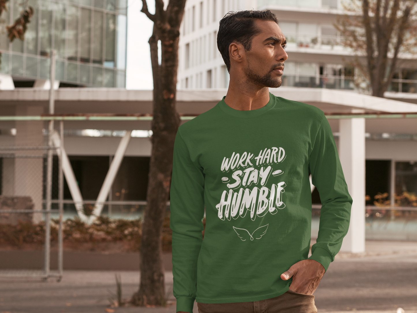 work hard stay humble Under Armour Long Sleeve Tee